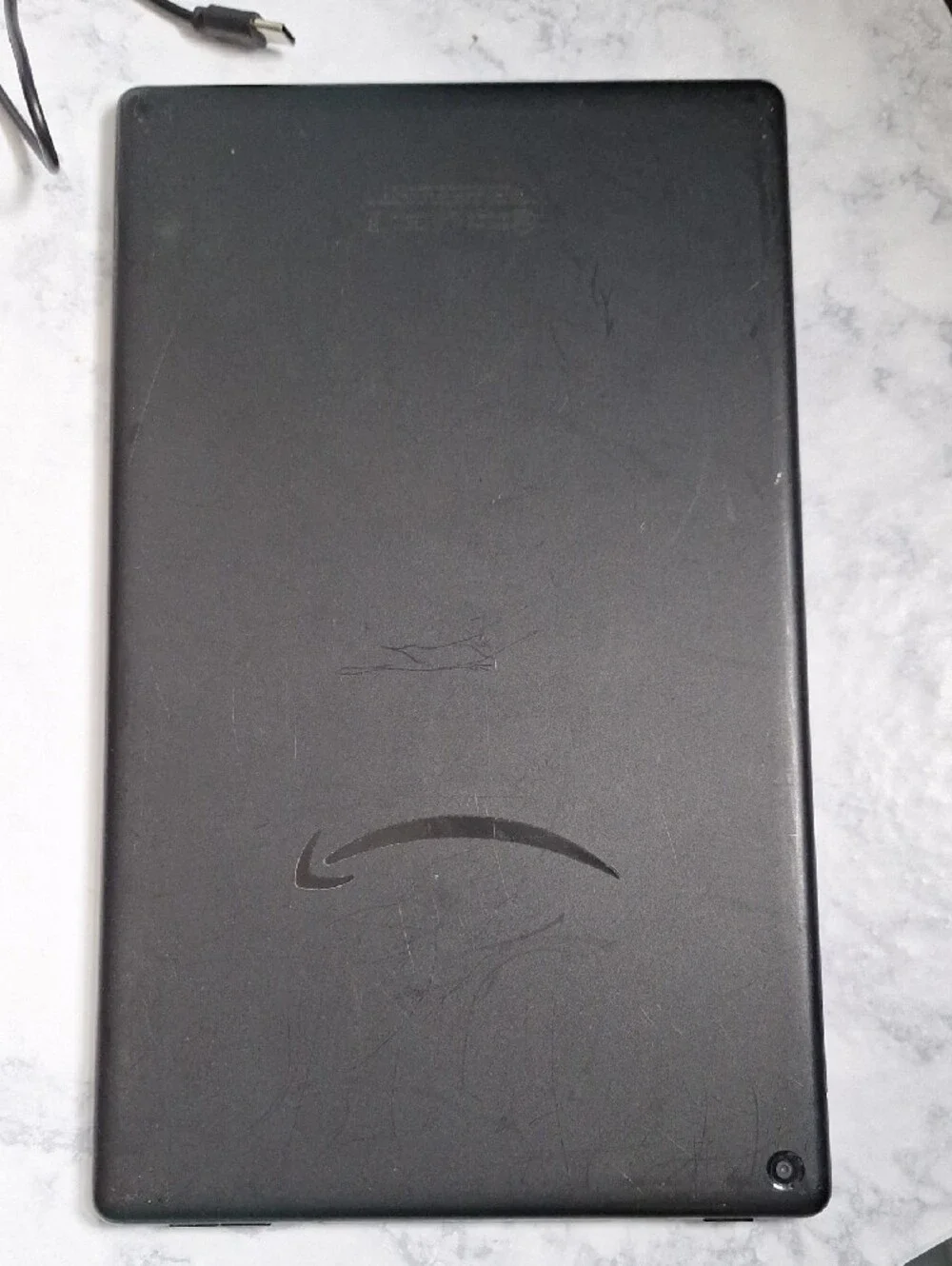 Black Tablet with Charger - Unbranded Amazon